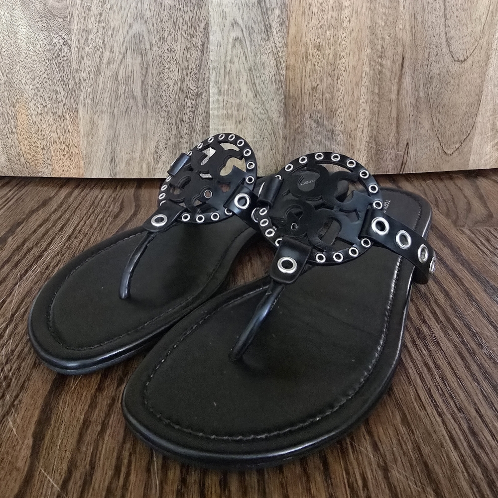 Tory Burch Miller Eyelet Sandal 8.5